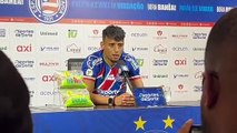 Lucho fala sobre orgulho de jogar no Bahia: 