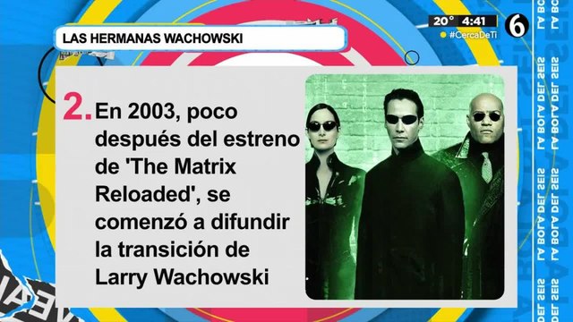 Las hermanas Wachowski, las creadoras de 'Matrix'