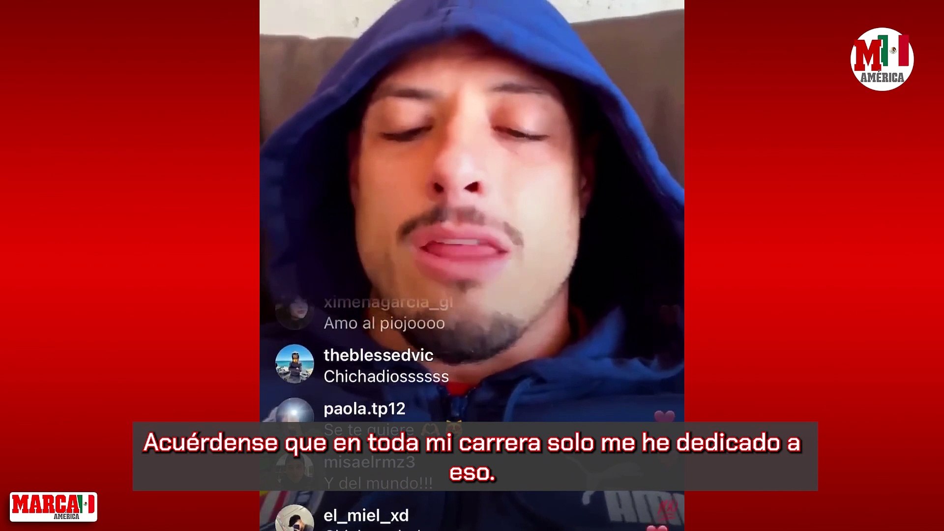 Chicharito desata polmica al ironizar en Instagram sobre su fichaje con Real Madrid: "Me llevaron por cosas polticas"