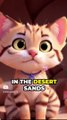 Sand Cat Serenade | Fun Kids Song about Fluffy Desert Friends | Kids Education & Entertainment