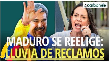 Maduro se REELIGE: Llueven reacciones a favor y en contra