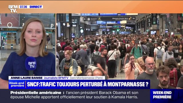 Sabotages sur les lignes SNCF: le trafic depuis la gare Montparnasse s'améliore ce samedi