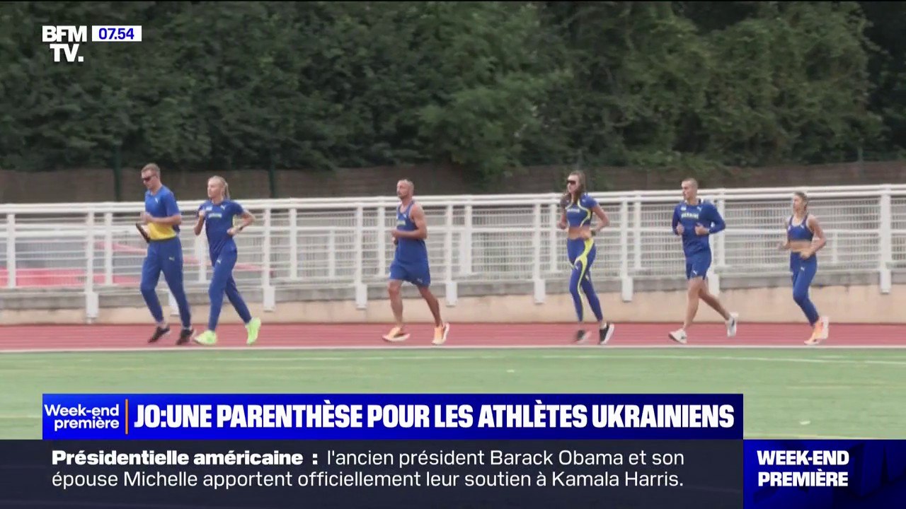 JO: loin de la guerre, les athlètes ukrainiens entre espoir et inquiétude