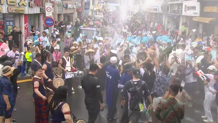 '시원한 여름나기' 정남진 장흥 물축제 개막 / YTN