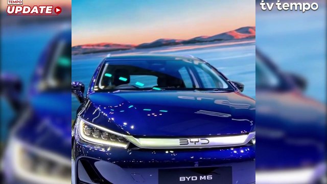 Ini Tampilan Mobil MPV Listrik BYD M6 di GIIAS 2024
