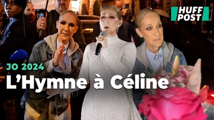 L'émotion de Céline Dion devant ses fans après sa performance à la cérémonie d'ouverture
