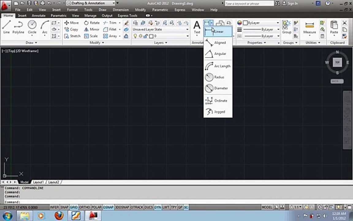 Introduction to AutoCAD 2012 - Urdu Tutorial part1 By MNRAQ