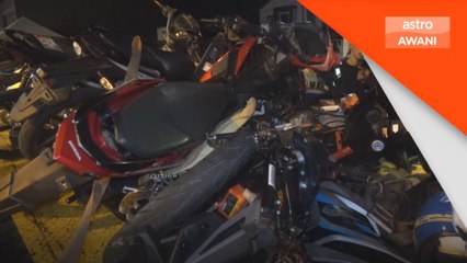 Penunggang motosikal maut, empat rakan cedera