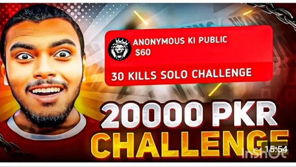 30 Solo kill Challenge in Pubg Mobile Star Anonymous