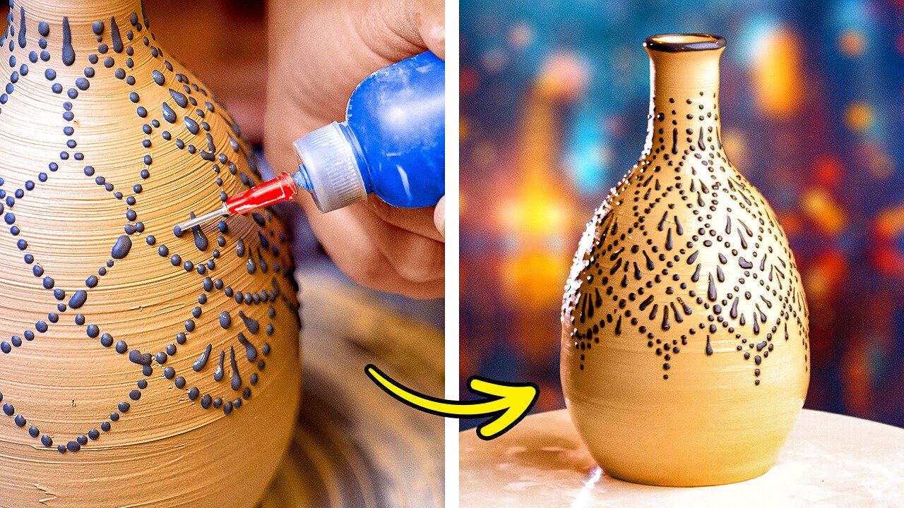 Art and Craft: Easy to Repeat Tutorials of Clay Projects