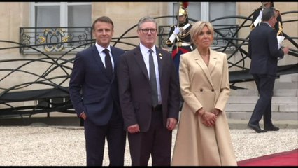 Parigi 2024, la sfilata dei Capi di Stato all'ELiseo