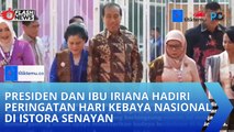 Presiden dan Ibu Iriana Hadiri Peringatan Hari Kebaya Nasional di Istora Senayan
