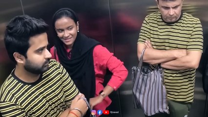 Lift Prank witty dialogues #LiftPrank #WittyDialogues #socialexperiment  #prankster