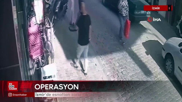İzmir'de esnaftan zorla haraç toplayan çeteye nefes kesen operasyon