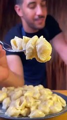 #food #zakicooks كونشيلي باستا بصلصة البيشاميل و الجبن سهلة ولذيذة   #طبخ
