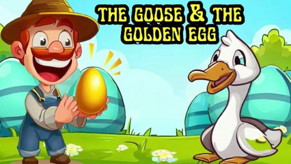 Goose And The Golden Egg _ kids story _ moral story _ english story #minitales