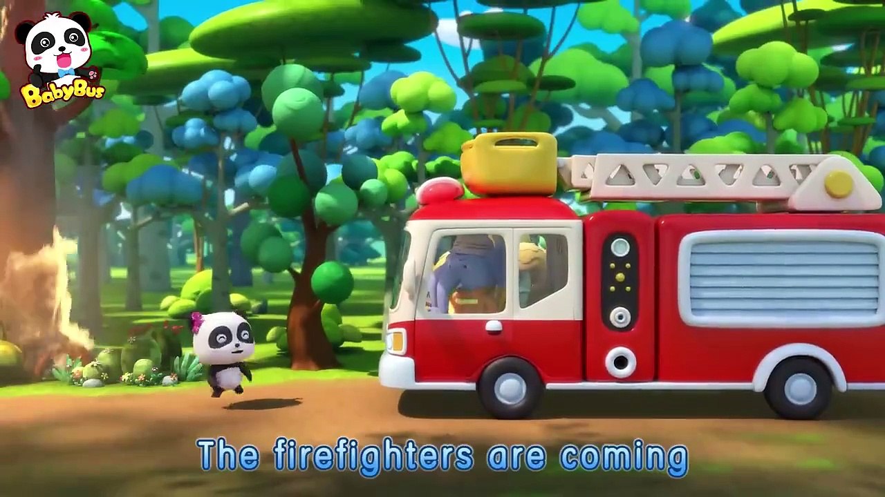 Elephant Firefighter Rescue Team | Nursery Rhymes | Kids Songs | Kids Role Play | Poem For Kids