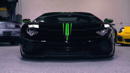 Flame Spitting Aventador S in [4K]