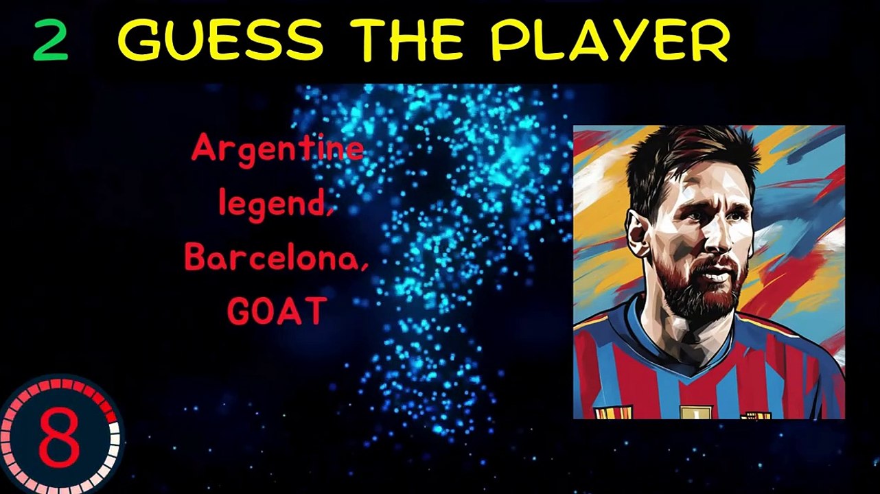 GUESS THE PLAYER ........... EXTREME EDITION