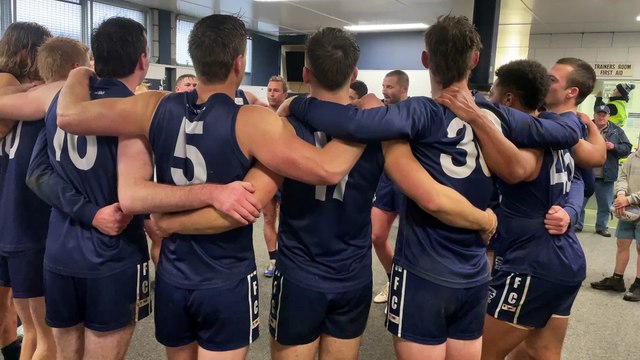 Wynyard players celebrate round 15 NWFL win | The Advocate | July 2024