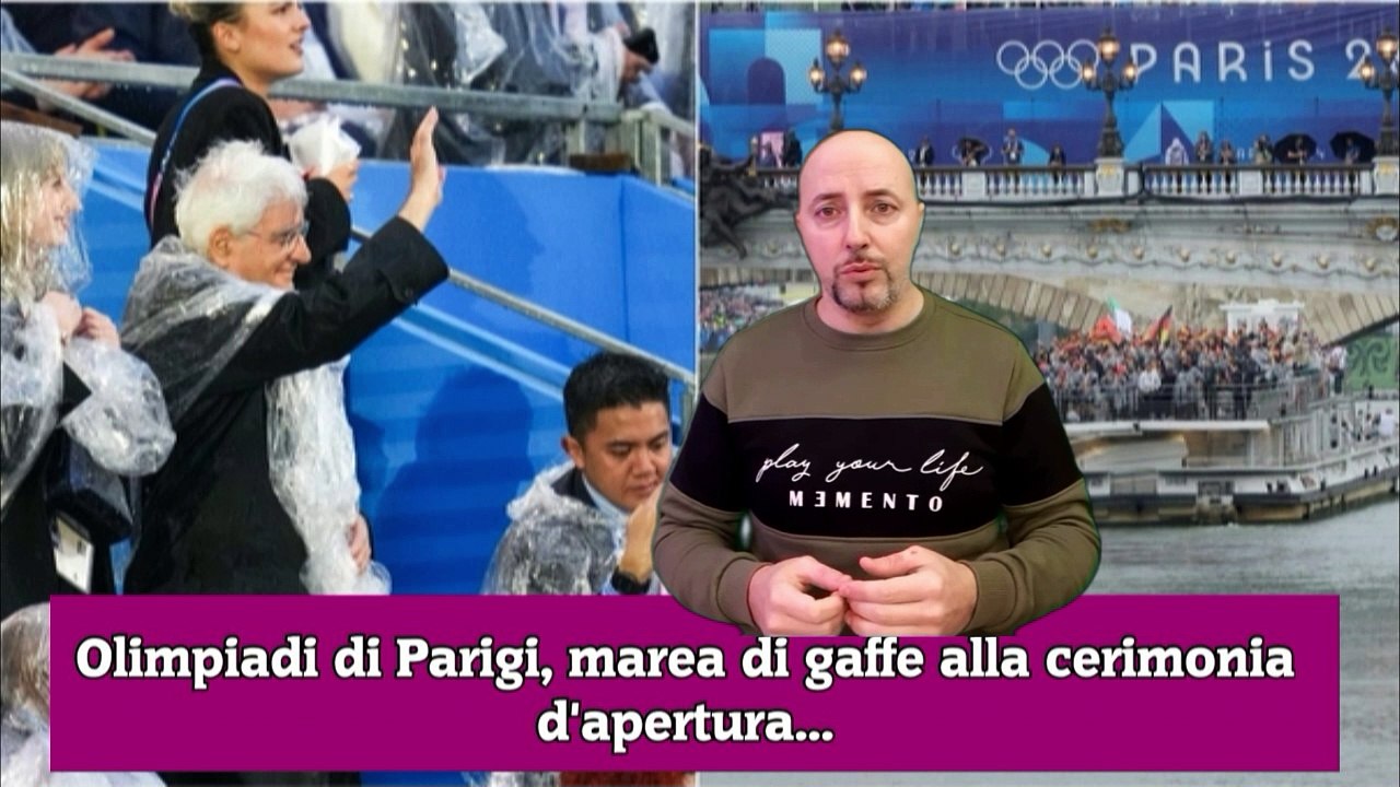 Olimpiadi di Parigi, marea di gaffe alla cerimonia d'apertura...