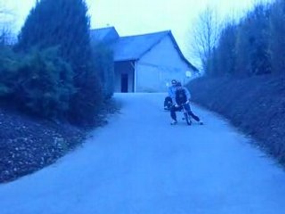 la descente