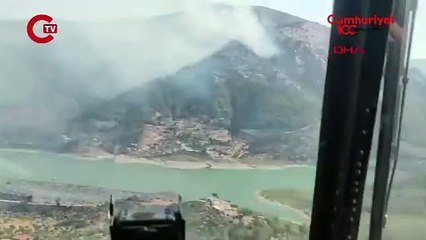 Muğla'da orman yangını