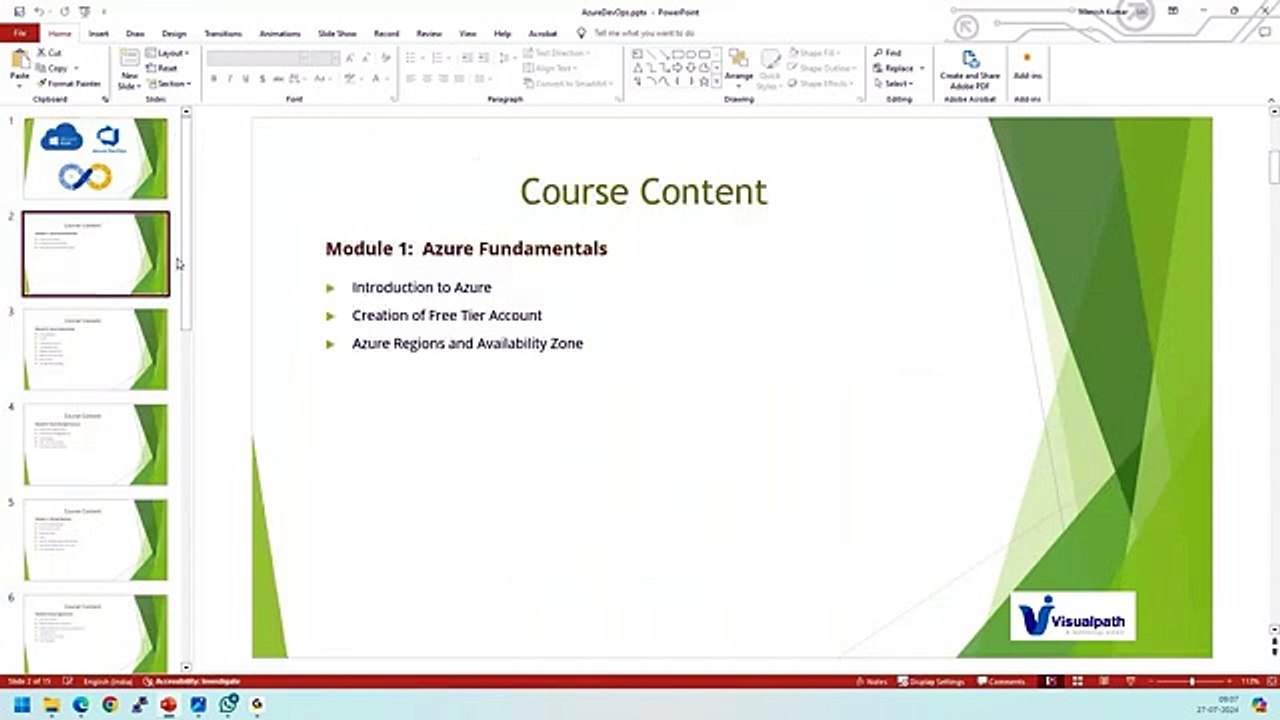 Azure DevOps Online Recorded Demo Video