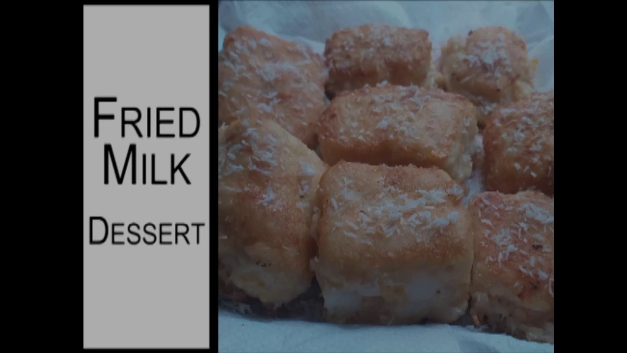 Fried Milk Dessert | Melts in your mouth | Eggless & Without oven.