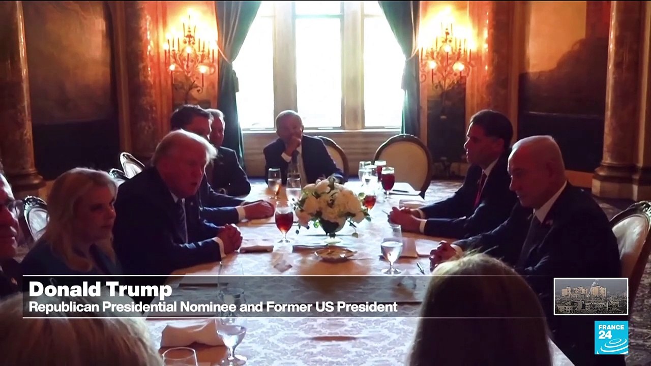 Netanyahu meets with Trump at Mar-a-Lago