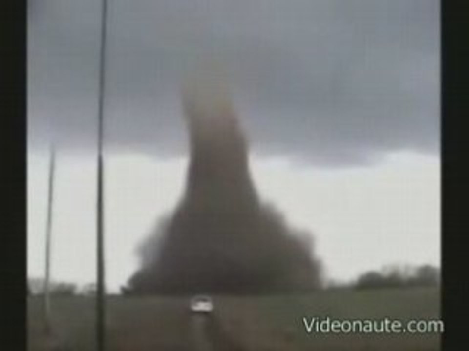 Tornade en formation