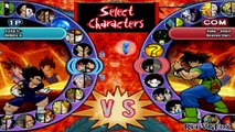 Full Characters List - Dragon Ball AF; Budokai HD