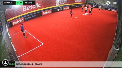 But de Kassim D - Team B