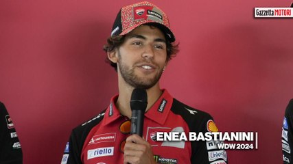 Enea Bastianini: "Curioso di provare la nuova Panigale"