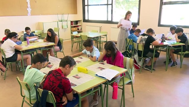 El curso se prolonga en CyL para 1.800 alumnos que refuerzan lengua, matemáticas e inglés