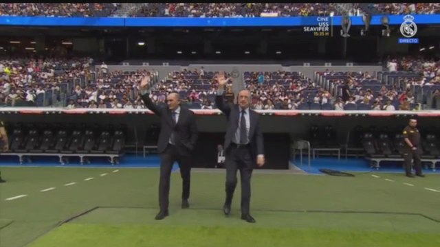 La espectacular ovación a Florentino en la presentación de Endrick