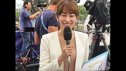 【中川アナ】「一瞬、おへそが見える服を着ているのかと思いました」。 「サンデースポーツ」アナウンサーがパリ五輪開会式をリポート、その服装にネット驚愕【NHKアナウンサー】 【東京五輪開会式 NHK】