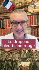 Le drapeau tricolore français