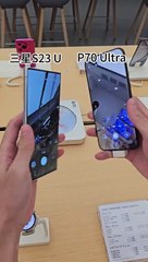 Samsung S23 Ultra vs. P70 Ultra mobilephone shooting comparison_ Samsung mobilphone _fyp _viral _foryou _camera _samsunggalaxy _huawei _samsung _pura70 _samsungs23ultra(MP4)