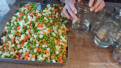 Hangi Sebzenin Ne Kadar Haşlanması Gerekiyor❓ Garnitür Nasıl Yapılır - Kış Hazırlıkları