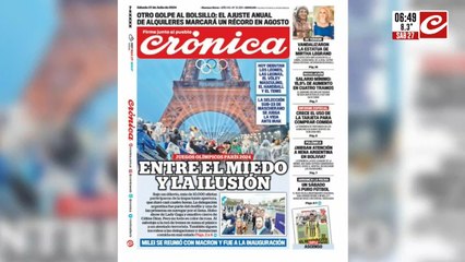 Jugos Olímpicos: París entre el miedo y la iliusión