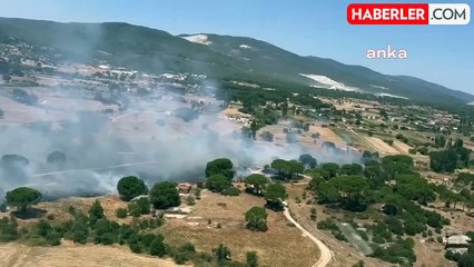 Muğla'da orman yangınına müdahale sürerken Geyik Barajı bölgesinde de yangın çıktı