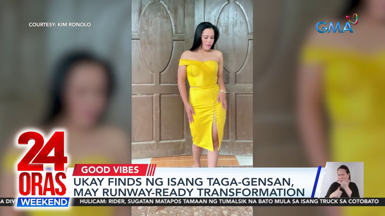 Ukay finds ng isang taga-GenSan, may runway-ready transformation | 24 Oras Weekend