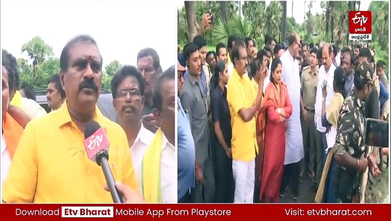 వరద ప్రభావిత ప్రాంతాల్లో మంత్రుల పర్యటన
