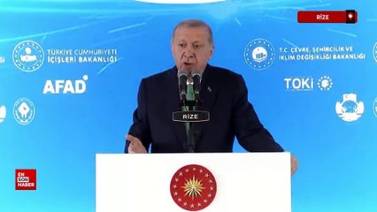 Cumhurbaşkanı Erdoğan: SGK'ya 96 milyarlık borcun 65,1 milyarı CHP'li belediyelere ait