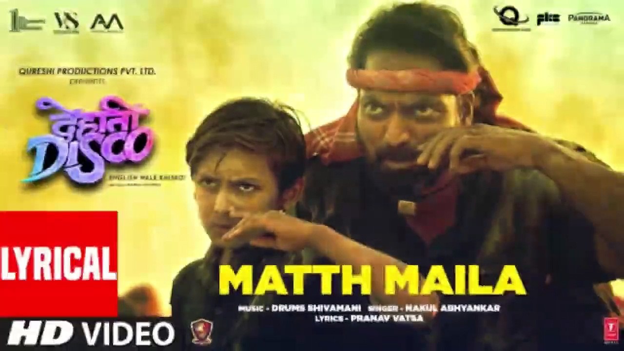 Matth Maila Lyrical Dehati Disco Ganesh Acharya Manoj Joshi Ravi Kishan Manoj Sharma