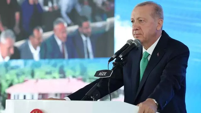 Cumhurbaşkanı Erdoğan: Rize'ye 855 milyon liralık bir yatırımı kazandırmış oluyoruz
