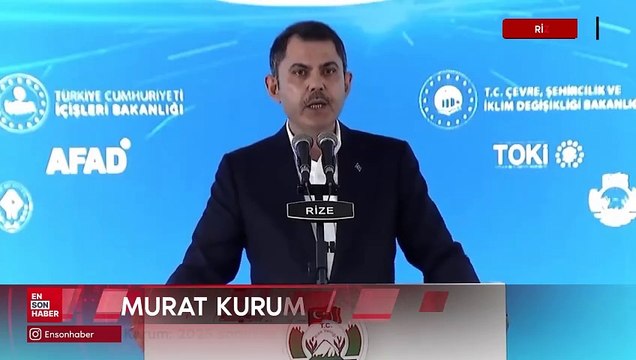 Murat Kurum: 2025 sonunda 11 ilde teslim edilmeyen tek bir konut kalmayacak