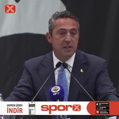 Ali Koç: "Malum unsurlar bu TFF yönetiminin içinde yer almıyor"
