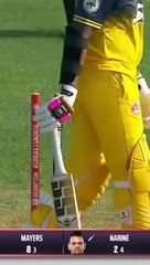 Sunil Narine Clean Bowled!! @BWvSJ @GT20Canada @SportsCentral @Shorts M6A1A_High